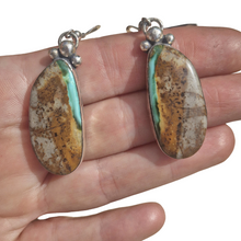 Load image into Gallery viewer, Royston Turquoise 925 Silver Earrings