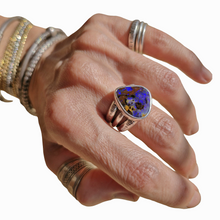 Load image into Gallery viewer, Chunky Boulder Opal Stacker Ring