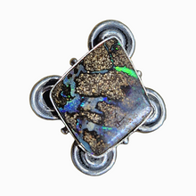 Load image into Gallery viewer, Boulder Opal Ring or Pendant