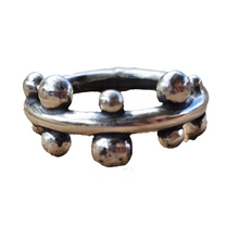 Load image into Gallery viewer, Double the dots Dotty Ring - Made to Order