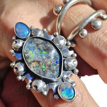 Load image into Gallery viewer, Boulder Opal Ring or Pendant