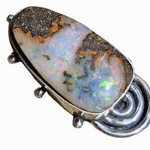 Load image into Gallery viewer, Boulder Opal Ring or Pendant