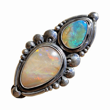 Load image into Gallery viewer, Double Boulder Opal Ring or Pendant