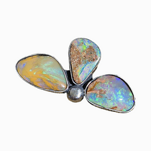 Load image into Gallery viewer, Triple Boulder, Pipe Opal Ring or Pendant