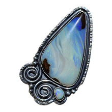 Load image into Gallery viewer, Boulder &amp; Mintabie Opal Ring or Pendant