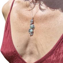 Load image into Gallery viewer, Boulder and Mintabie Opal Serpent Pendant