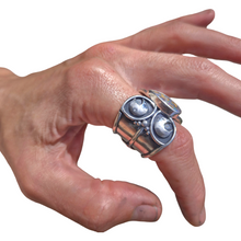 Load image into Gallery viewer, Boulder Opal Butterfl-Eye Ring