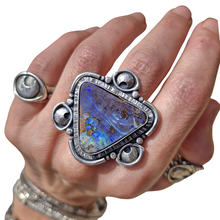 Load image into Gallery viewer, Boulder Opal Ring or Pendant