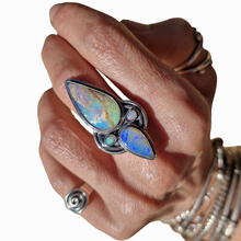 Load image into Gallery viewer, Boulder &amp; Mintabie Opal Ring or Penant