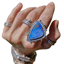 Load image into Gallery viewer, Boulder Opal Ring or Pendant