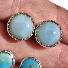 Load image into Gallery viewer, Mixed Turquoise Stud bundle 925 Silver Earrings