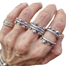 Load image into Gallery viewer, Dotty Ring (connected) - Made to Order