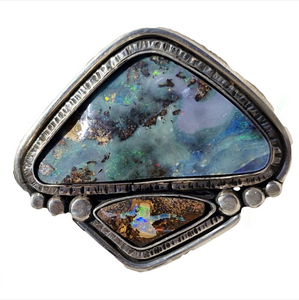 Boulder Opal Ring or Pendant