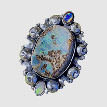 Load image into Gallery viewer, Boulder Opal Ring or Pendant