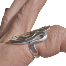 Load image into Gallery viewer, 925 Silver Swirly Ring
