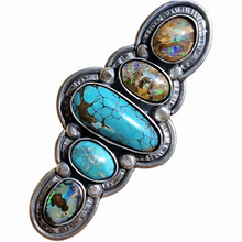 Load image into Gallery viewer, Turquoise and Opal Ring or Pendant