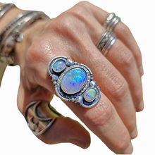 Load image into Gallery viewer, Boulder Opal Ring or Pendant