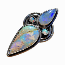 Load image into Gallery viewer, Boulder &amp; Mintabie Opal Ring or Penant