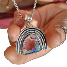 Load image into Gallery viewer, Boulder Opal Rainbow Pendant