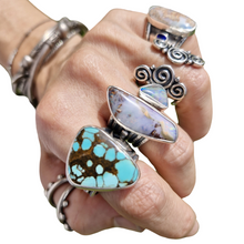 Load image into Gallery viewer, Turquoise All Seeing Eyes Ring