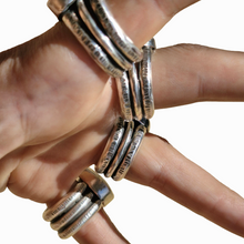 Load image into Gallery viewer, Chunky Boulder Opal Stacker Ring