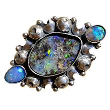 Load image into Gallery viewer, Boulder Opal Ring or Pendant
