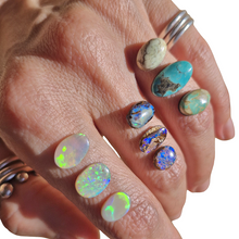 Load image into Gallery viewer, Dotty Triple Stone Made to Order Ring or Pendant