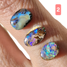 Load image into Gallery viewer, Dotty Triple Stone Made to Order Ring or Pendant