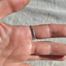 Load image into Gallery viewer, Moonstone 925 Silver Dot Ring