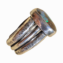 Load image into Gallery viewer, Chunky Boulder Opal Stacker Ring