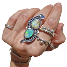 Load image into Gallery viewer, Boulder &amp; Lightning Ridge Opal Ring or Pendant