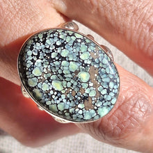 Load image into Gallery viewer, Turquoise 925 Silver Chunky Band Ring