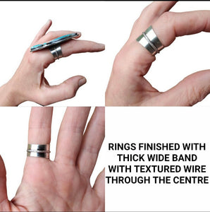 No.8 Turquoise Third Eye Ring