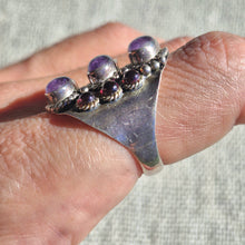 Load image into Gallery viewer, Amethyst 925 Silver Ring