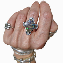 Load image into Gallery viewer, Boulder Opal Ring or Pendant
