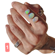 Load image into Gallery viewer, Dotty Triple Stone Made to Order Ring or Pendant