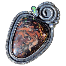 Load image into Gallery viewer, Boulder &amp; Mintabie Opal Ring or Pendant