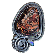 Load image into Gallery viewer, Boulder &amp; Mintabie Opal Ring or Pendant