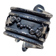 Load image into Gallery viewer, Boulder Opal Stars &amp; Moon Magic Ring