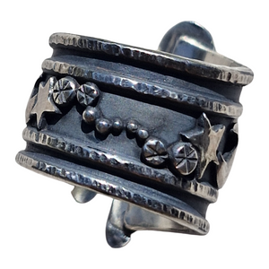 Boulder Opal Stars & Moon Magic Ring