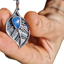 Load image into Gallery viewer, Leaf of Life Boulder Opal Pendant
