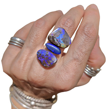 Load image into Gallery viewer, Triple Boulder Opal Made to Order Ring or Pendant