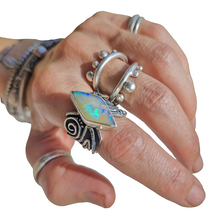 Load image into Gallery viewer, Boulder Opal Ring