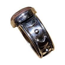 Load image into Gallery viewer, Mexican Opal Moonphase Ring