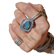 Load image into Gallery viewer, Boulder Opal Ring or Pendant