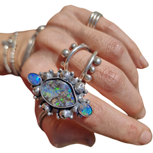 Load image into Gallery viewer, Boulder Opal Ring or Pendant