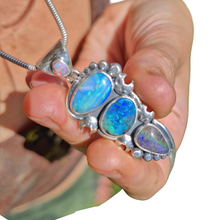 Load image into Gallery viewer, Mixed Opal Pendant