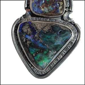 Boulder Opal Pendant & Necklace