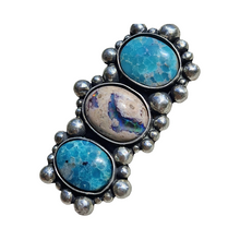 Load image into Gallery viewer, Mexican Opal &amp; Turquoise Dot Ring or Pendant