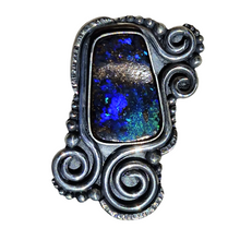 Load image into Gallery viewer, Boulder Opal Ring or Pendant